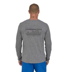 Patagonia Men's Long Sleeved Cap Cool Daily Graphic Shirt - '73 Skyline: Feather Grey 10 Patagonia Men's Long Sleeved Cap Cool Daily Graphic Shirt - '73 Skyline: Feather Grey -Optimal Sportswear Store webimage 8A6CB40B 7C4C 4853 99DB495EF633D391