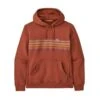 Patagonia Men's Line Logo Ridge Stripe Uprisal Hoody - Quartz Coral -Optimal Sportswear Store webimage 8B7457B6 3002 4E49 A387632AA4689C6D