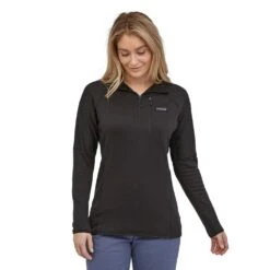 Patagonia Women's R1 Pullover - Black -Optimal Sportswear Store webimage ADD9FC47 F12D 4F91 B58522D8CCA930B4
