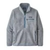 Patagonia Women's Retro Pile Marsupial - Salt Grey W/Light Plume Grey