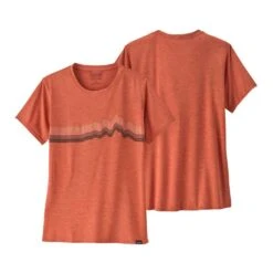 Patagonia Women's Capilene Cool Daily Graphic Shirt - Ridge Rise Stripe: Quartz Coral -Optimal Sportswear Store webimage C786DF23 903F 4B8E B8C3CC196CFF1578