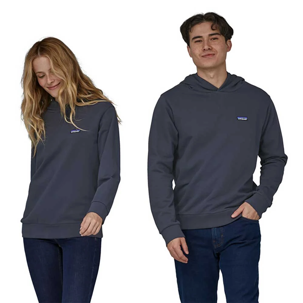 Patagonia Unisex Regenerative Organic Certified Cotton Hoody Sweatshirt - Smolder Blue 4 Patagonia Unisex Regenerative Organic Certified Cotton Hoody Sweatshirt - Smolder Blue - Image 2